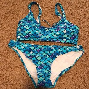 Mermaid Print Bikini